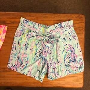 Lilly Pulitzer High Waisted Shorts